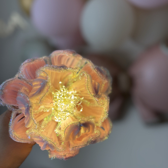 Handmade Pink Bloom Mood Lamp 