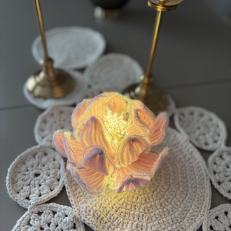 Handmade Pink Bloom Mood Lamp 