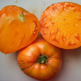 Orange Oxheart Tomato