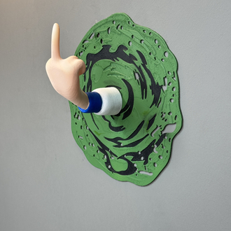 Rick And Morty Middle Finger