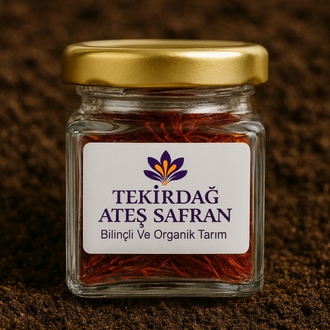 6 Gr Yeni Hasat Safran baharatı.