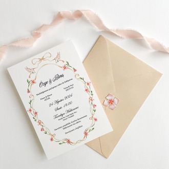 50 Adet Krem Rengi Zarf (13x18 cm)