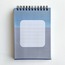 Minimal-Lacivert A6 Spiralli Defter