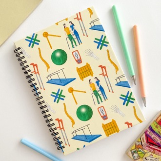 Fizyoterapist A5 Spiralli Defter