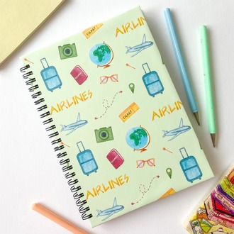 Pilot, Kabin Memuru A5 Spiralli Defter - Hatıra Defteri