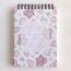 Çilek A6 Spiralli Defter