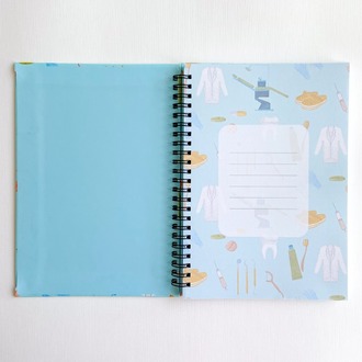 Diş Hekimi A5 Spiralli Defter