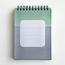 Minimal-Yeşil A6 Spiralli Defter