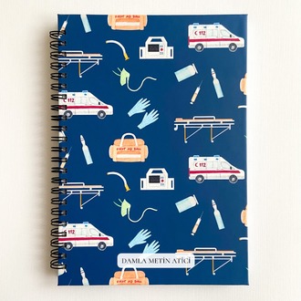 Paramedik A5 Spiralli Defter