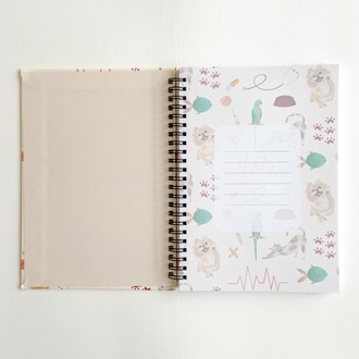 Veteriner A5 Spiralli Defter