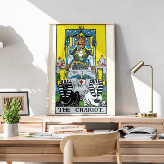 VII The Chariot / Savaş Arabası - Büyük Arkana Tarot Kartı