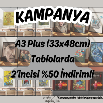 A3 Plus Kampanya (2.Ürün %50 İndimli)