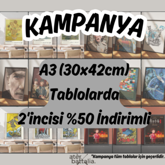 A3 Kampanya (2.Ürün %50 İndirimli)