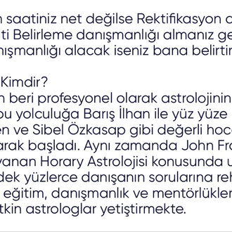 •Hediye• Doğum Haritası + Yıllık Öngörü Danışmanlığı 