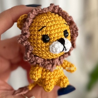 Amigurumi Yavru Aslan PDF Tarif | Baby Lion Crochet Pattern (PDF, Digital Download)
