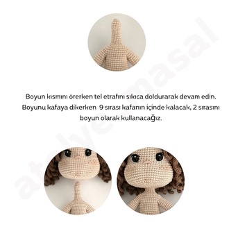Mantar Kız Maisie PDF Yazılı Tarif Dosyası | Mushroom Girl Maisie Crochet Download
