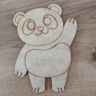 Ahşap Panda Boyama