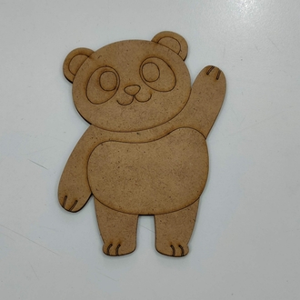 Ahşap Panda Boyama