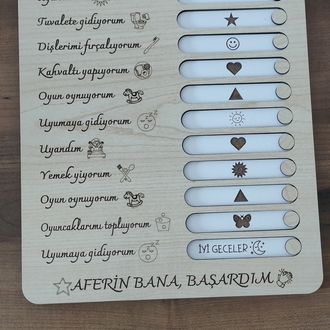 Günlük Rutin Tablosu