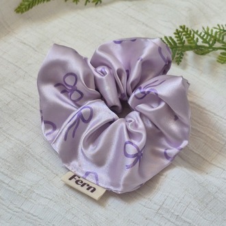 Scrunchie/Lastikli Toka Mor Kurdele Large