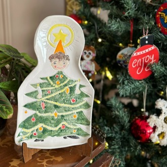 Yılbaşı Ağacından Çocuk – Vintage Christmas Koleksiyonu | Atölye Gypsy