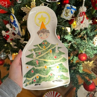 Yılbaşı Ağacından Çocuk – Vintage Christmas Koleksiyonu | Atölye Gypsy