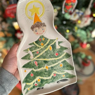 Yılbaşı Ağacından Çocuk – Vintage Christmas Koleksiyonu | Atölye Gypsy