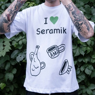 I Love Seramik Tişört