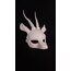 Gazelle Mask  you do you netflix movie prop party festival burning man rave fashion cos