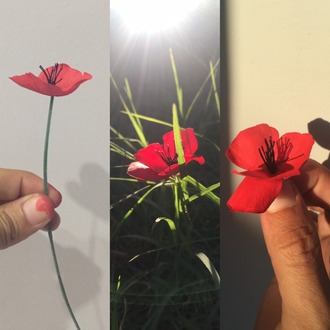POPPY (artificial) Made to order Another Self 2022 netflix series prop