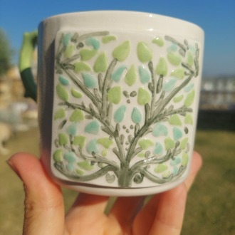 Hayat Ağacı Kupa- 300 ml