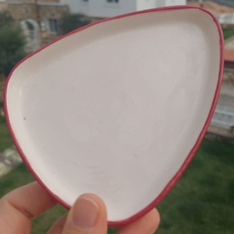 Kokina Figürlü Türk Kahvesi Fincan ve Tabağı - 100 ml