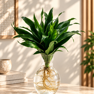Dracena Compacta – Suda Köklendirilmiş Canlı Bitki