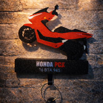 Motora özel anahtarlık