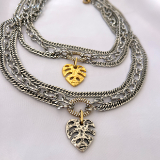 Amora Leaf Necklace