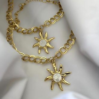 Helia  Sun Necklace 