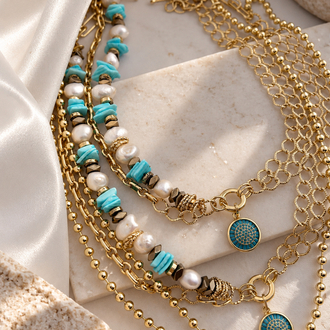 Blue Shine Necklace