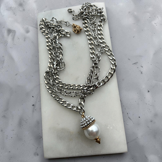 Regina Pearl Necklace