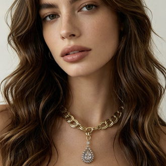 Shiny Gold Necklace