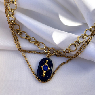 Azure Aura Necklace