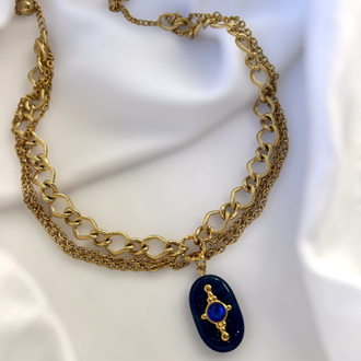 Azure Aura Necklace