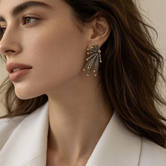 Night glow earring 