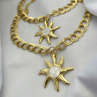 Helia  Sun Necklace 