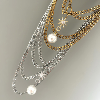 Luna drip necklace