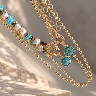 Blue Shine Necklace