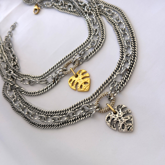 Amora Leaf Necklace