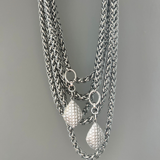 Lunara Silver Necklace