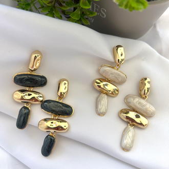 Solea Beige Earring