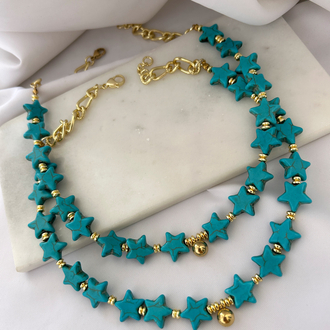 Star Blue Choker