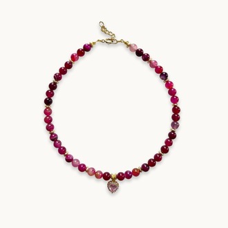 CUORE ROSA KOLYE | ICONA COLLECTION